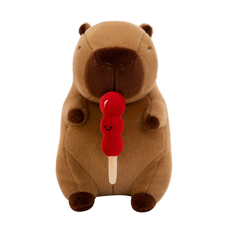 Retractable Tanghulu Capybara Plush Doll Pillow