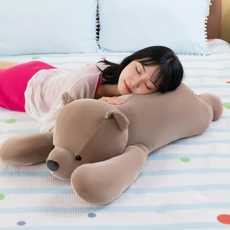 Polar Bear Hug Pillow Plush