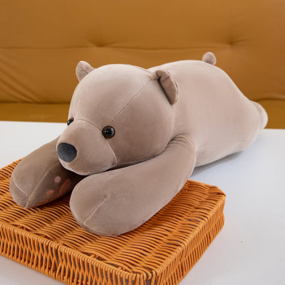 Polar Bear Hug Pillow Plush