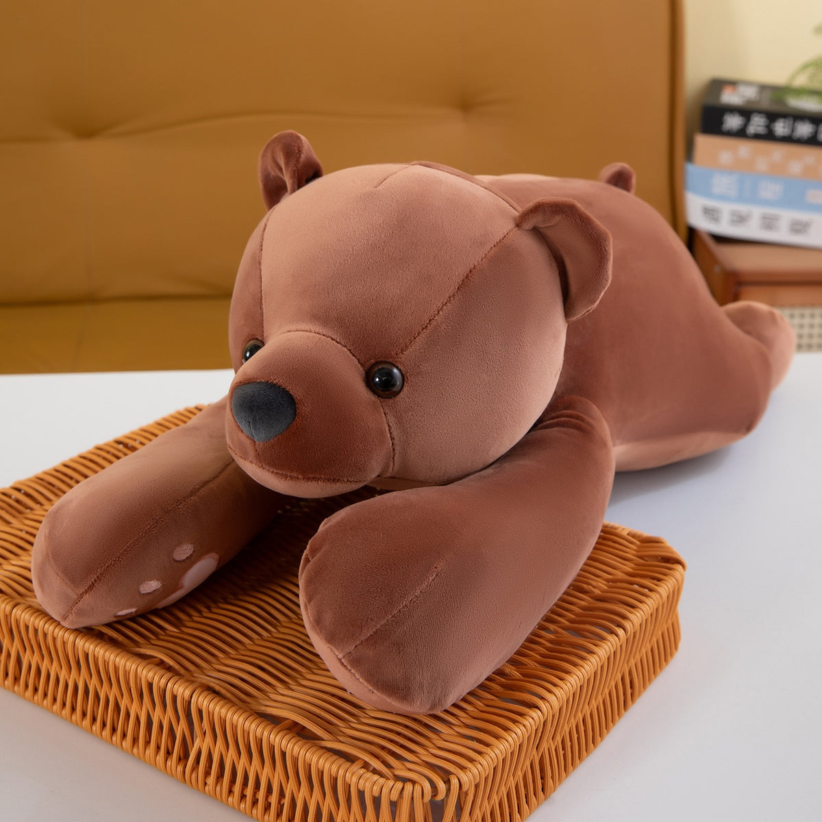 Polar Bear Hug Pillow Plush