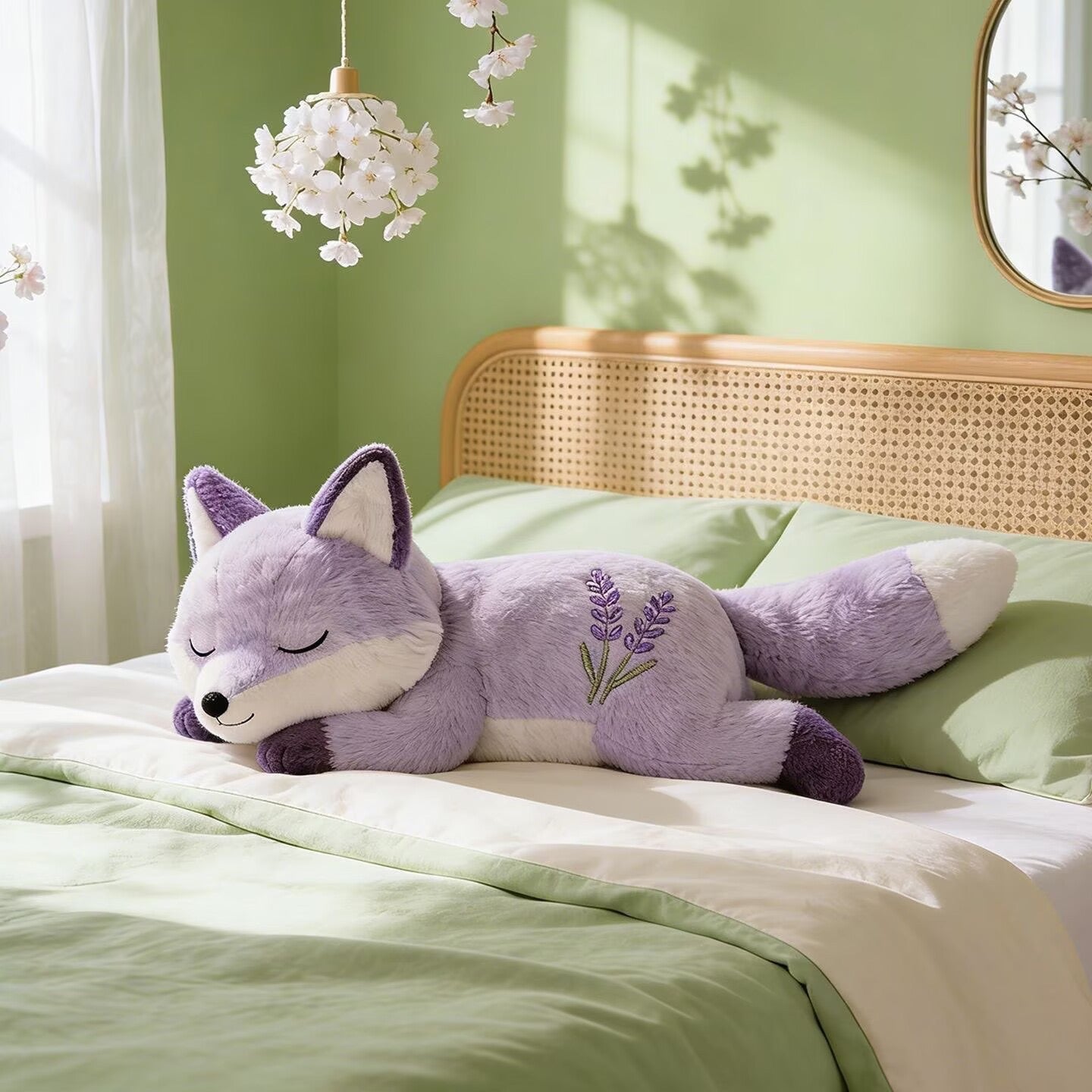 Long Floppy Fox Cuddle Pillow