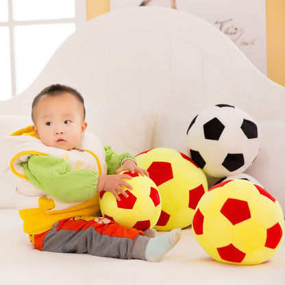 Realistic Soccer Ball Plush Toy