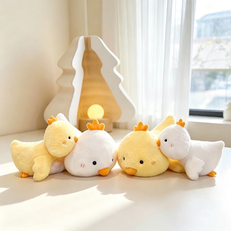 Rainbow Peep Chick Cuddle Plush