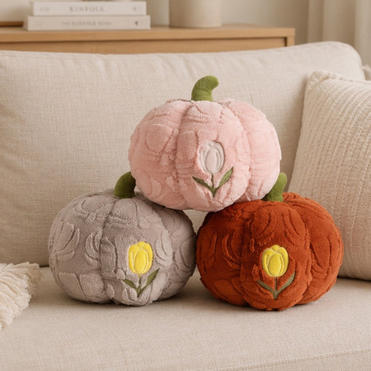 Tulip Pumpkin Cuddle Cushion