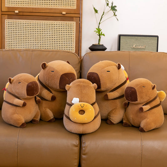 Baking Backpack Capybara Plush