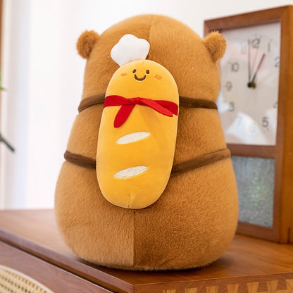 Baking Backpack Capybara Plush