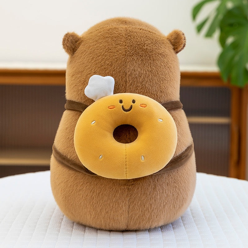 Baking Backpack Capybara Plush