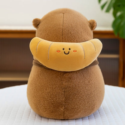 Baking Backpack Capybara Plush