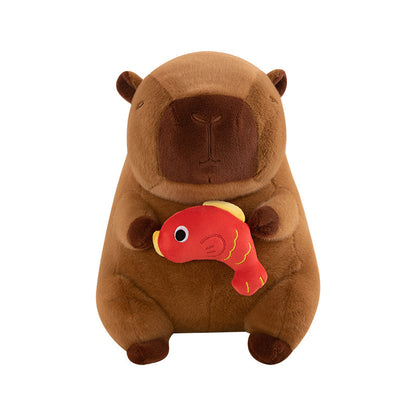 Red Koi Capybara Plush