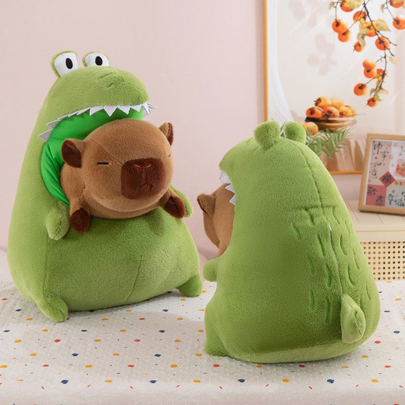 Capybara & Crocodile Plush Doll