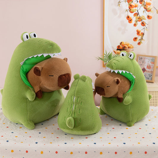 Capybara & Crocodile Plush Doll