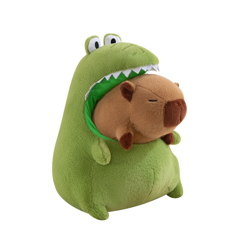 Capybara & Crocodile Plush Doll