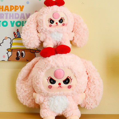 Ultra-Soft Pink Plush Doll