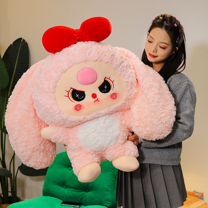 Ultra-Soft Pink Plush Doll