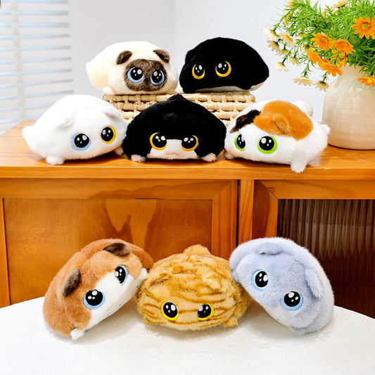 Squishy Sleeping Cat Plush