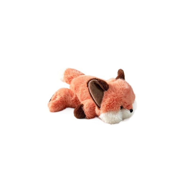 Fluffy Lying Down Animal Plush