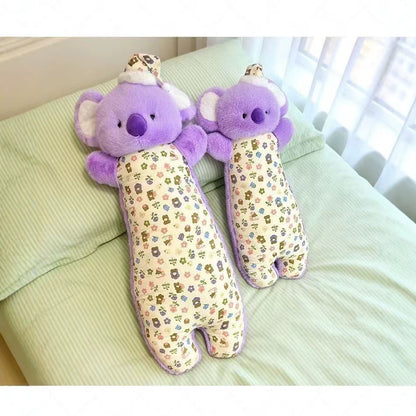 Floral Animal Side Sleeper Plush
