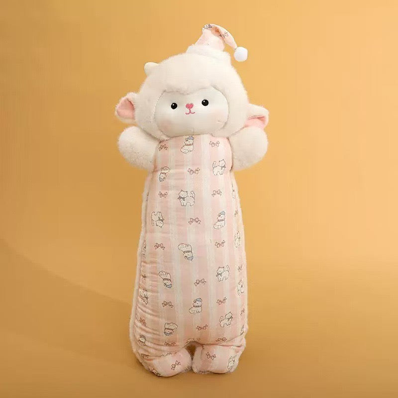 Floral Animal Side Sleeper Plush