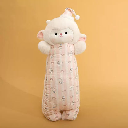 Floral Animal Side Sleeper Plush