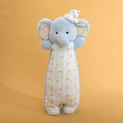 Floral Animal Side Sleeper Plush