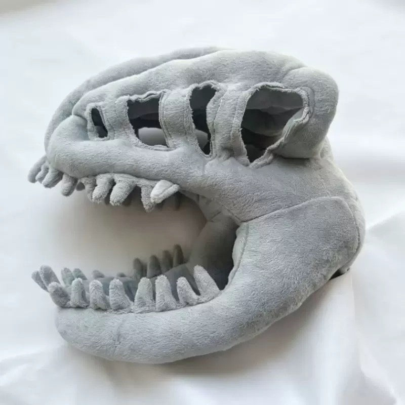 Funny Dinosaur Skeleton Headpiece Plush