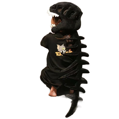 Funny Dinosaur Skeleton Headpiece Plush