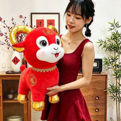 Lucky Red Fire Horse Plush