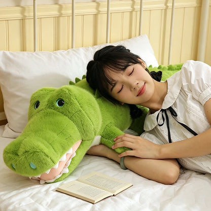 Lying Down Crocodile Desk Plush