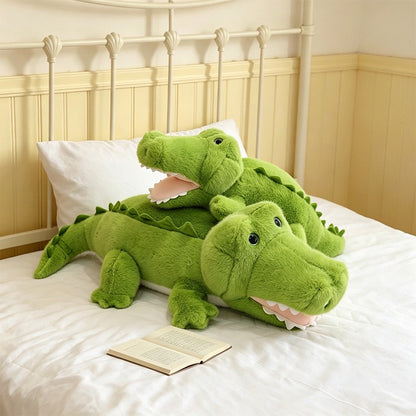 Lying Down Crocodile Desk Plush