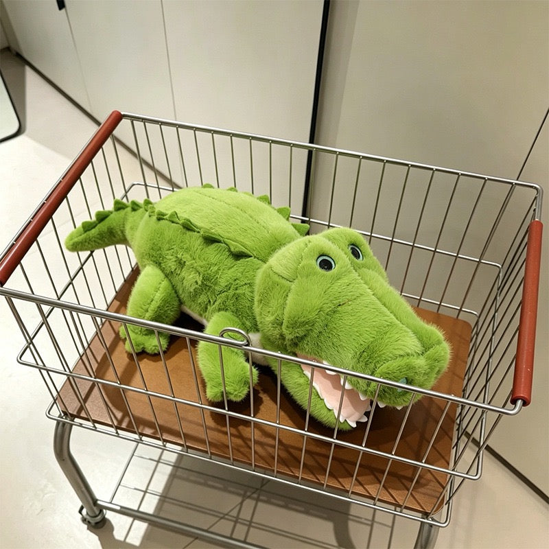 Lying Down Crocodile Desk Plush