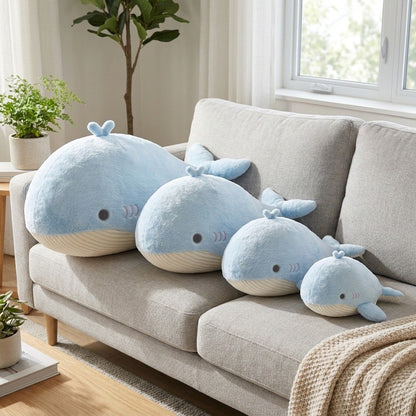 Fluffy Ocean Shark Plush