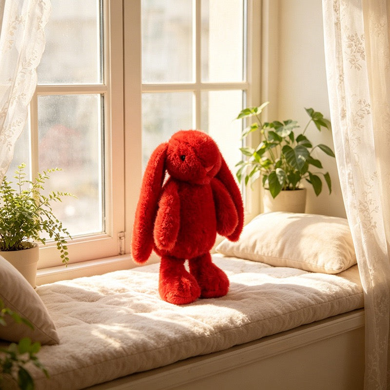 Cranberry Nini Bunny Christmas Plush