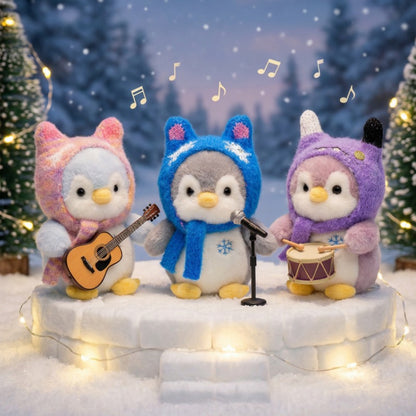 Winter Penguin Cuddle Plush