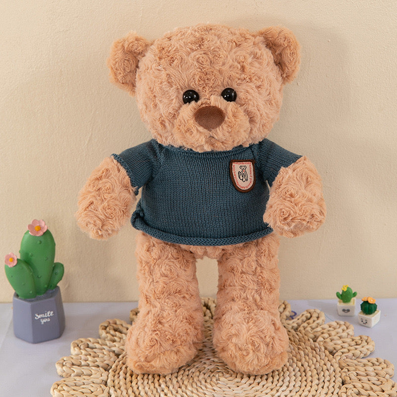 Heart Sweater Teddy Bear Plush