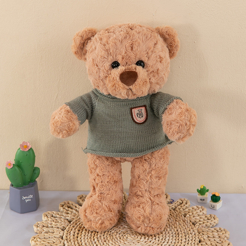 Heart Sweater Teddy Bear Plush
