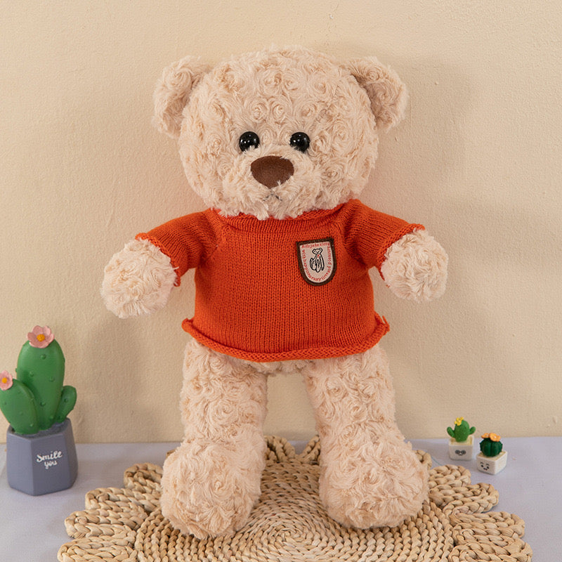 Heart Sweater Teddy Bear Plush