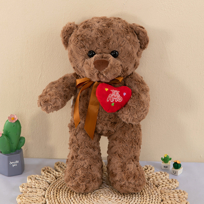 Heart Sweater Teddy Bear Plush