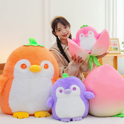 Strawberry Penguin Plush
