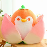Orange Penguin + Peach