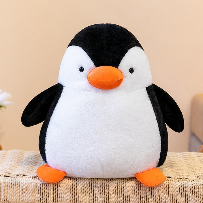 Cheeky Penguin Cuddle Cushion Plush