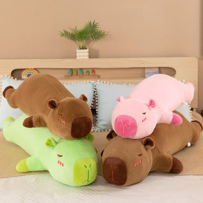 Capybara Candy Colour Long Body Pillow