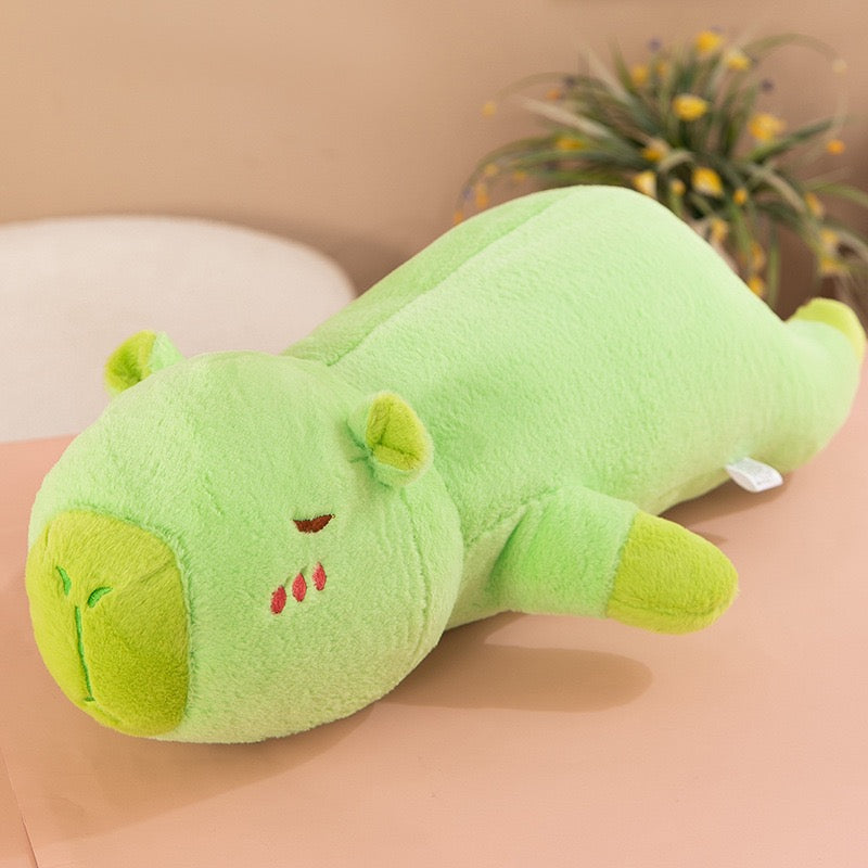 Capybara Candy Colour Long Body Pillow