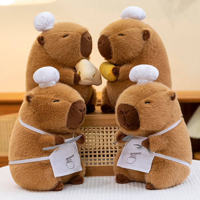 Chef Capybara Plush