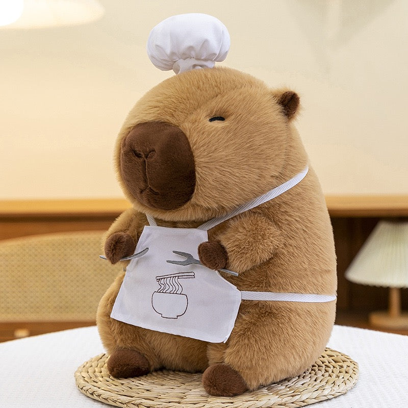 Chef Capybara Plush
