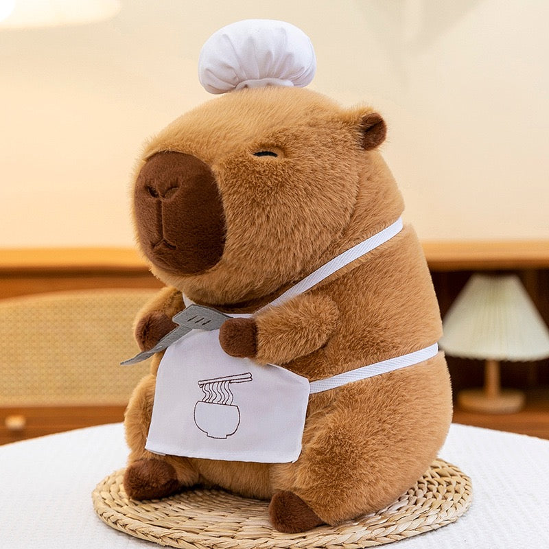 Chef Capybara Plush