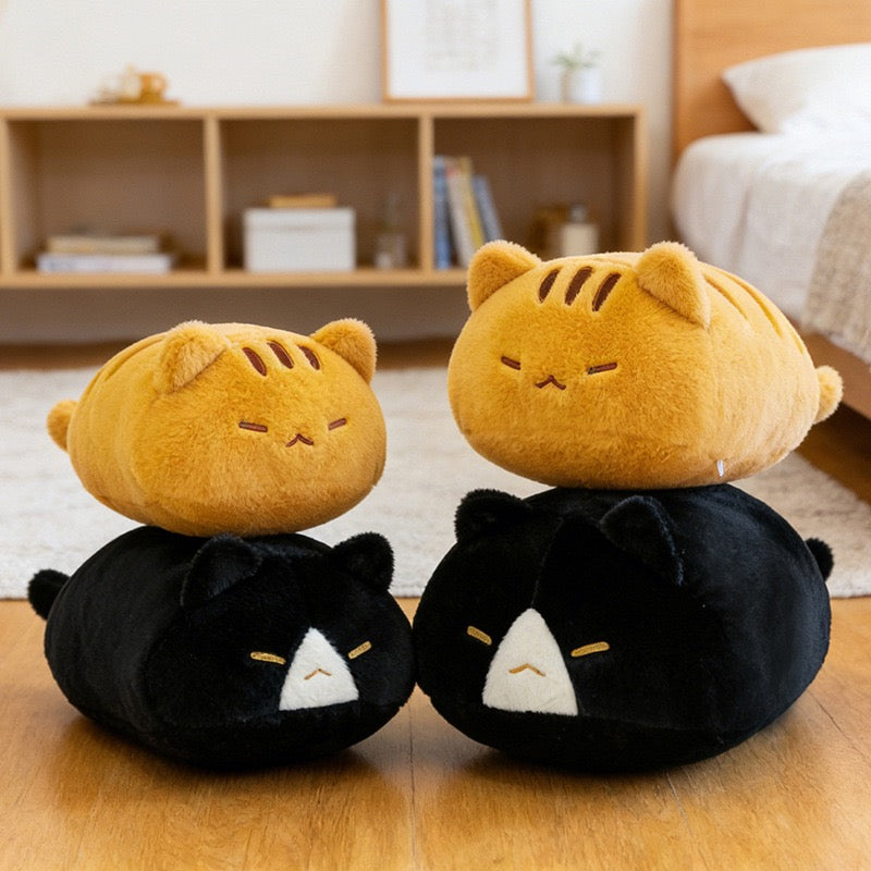 Squinty Cat Cuddle Cushion Plush