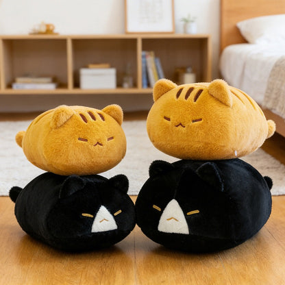 Squinty Cat Cuddle Cushion Plush