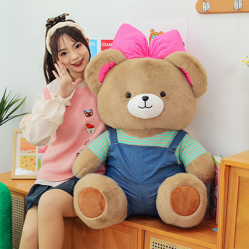 Cute Teddy Bear Plush Pillow