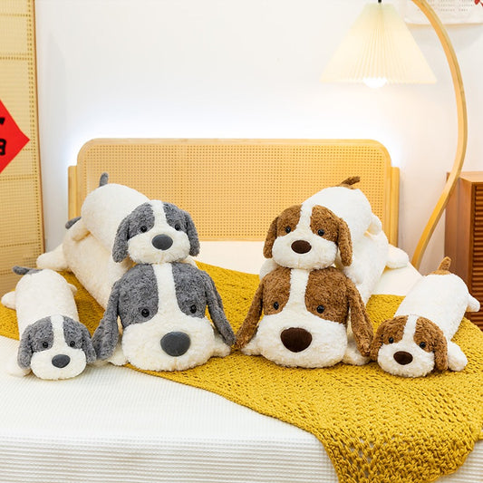 Lounging Puppy Cuddle Body Pillow