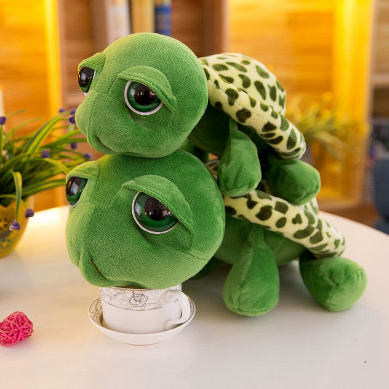 Cute Big-Eyed Turtle Plush
